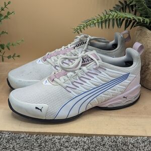 Puma Voltaic Evo White Blue Skies Women's Size 9 Running Shoes Casual Walking